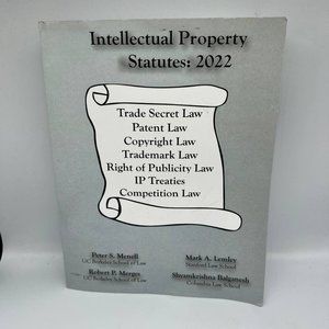 Intellectual Property Statuses:‎ 2022 Paperback